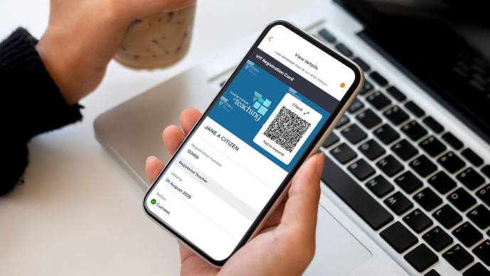 Get a digital VIT registration card